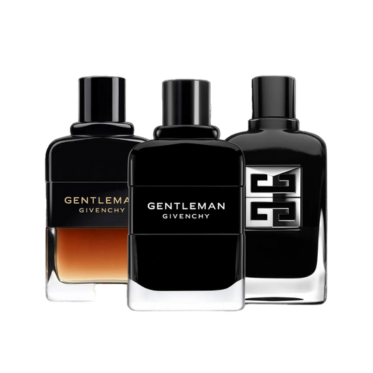Conjunto de 3 perfumes GENTLEMAN, GENTLEMAN RESERVE, GENTLEMAN SOCIETY 100ml